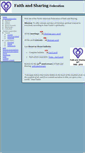 Mobile Screenshot of faithandsharing.net